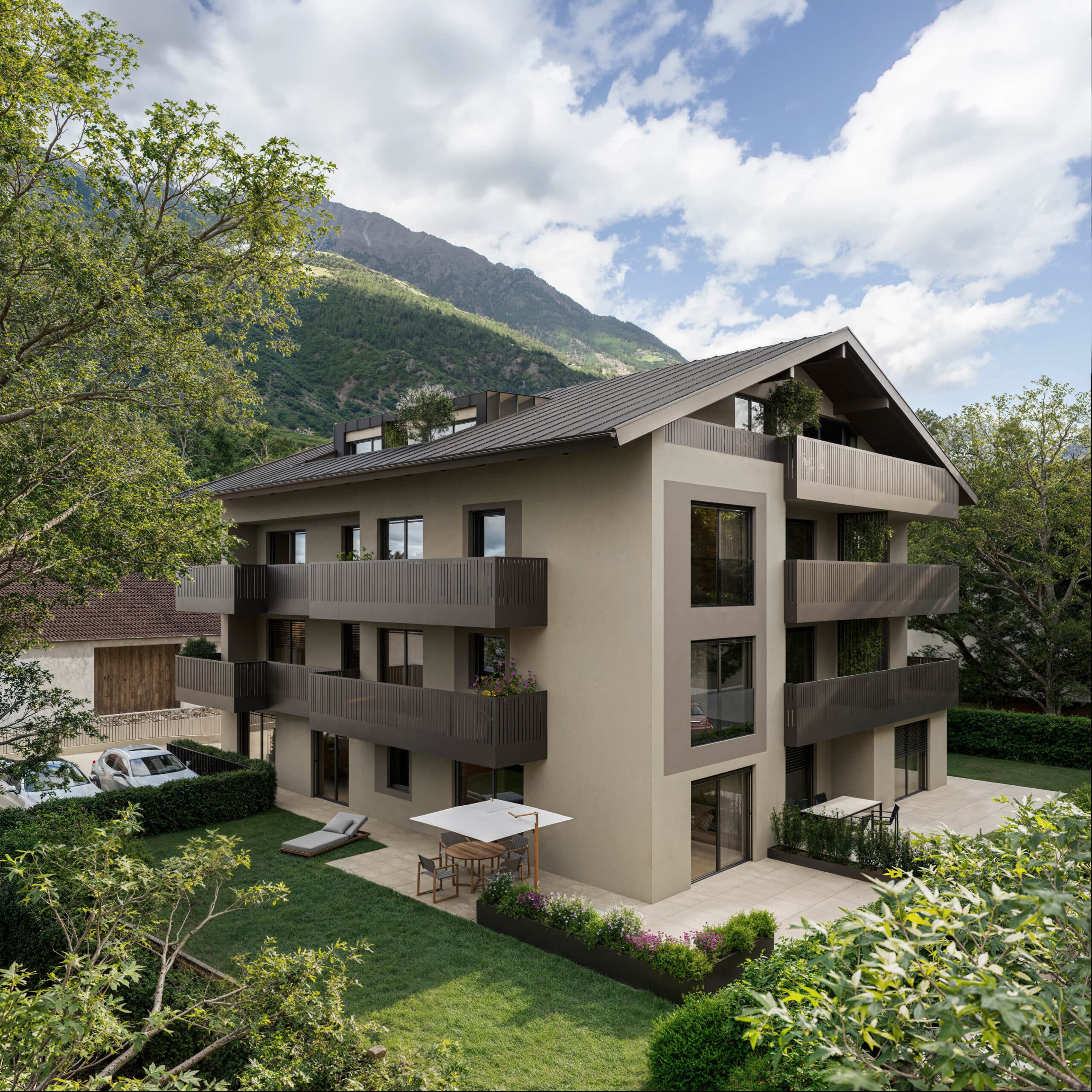 Ansicht Casa Lumina, zweite Perspektive